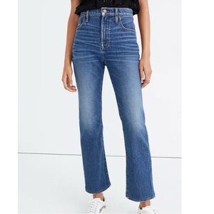 Madewell Slim Demi-Boot Jeans in Sundale Wash Size 28